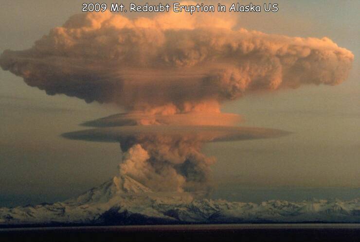 cool random pics - alaska volcano eruption - 2009 Mt. Redoubt Eruption in Alaska Us