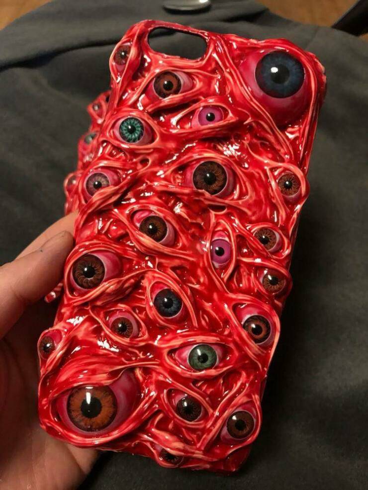 cool random pics - eyeball case