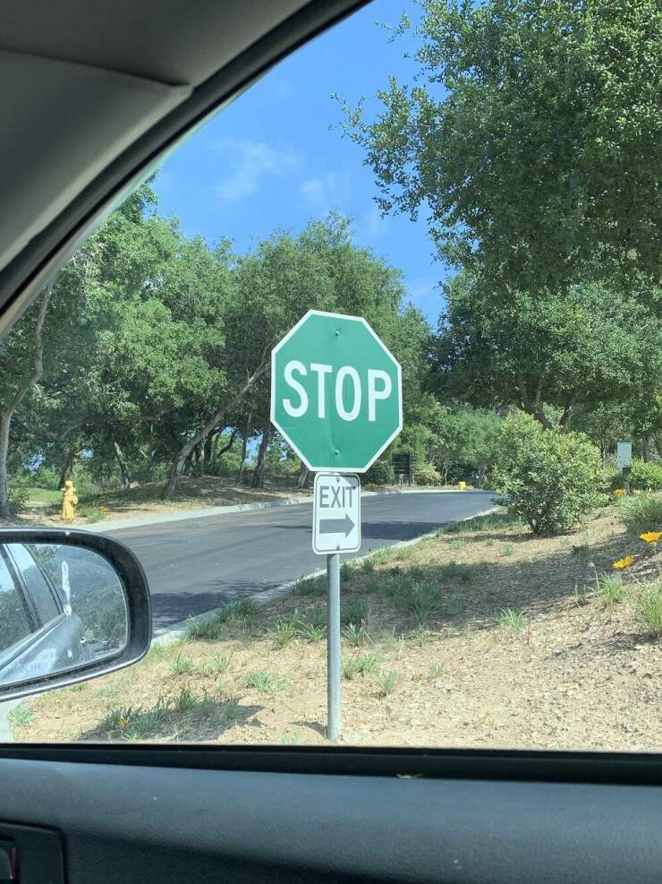 cool random pics -  lane - Stop Exit