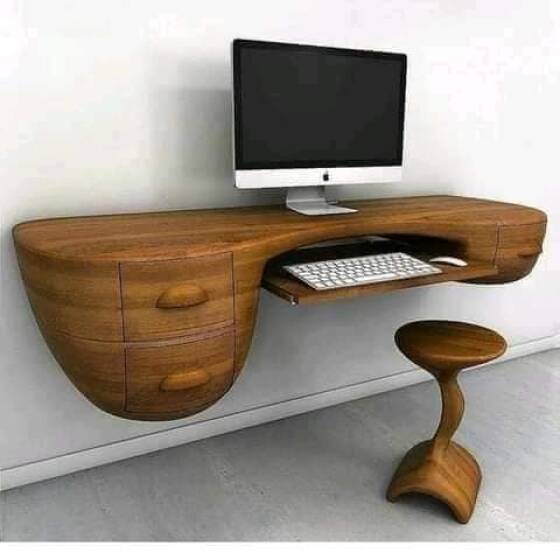 cool random pics - creative wooden furniture design