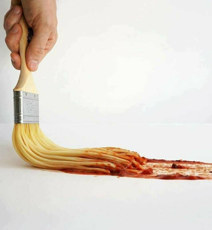 cool random pics - spaghetti brush