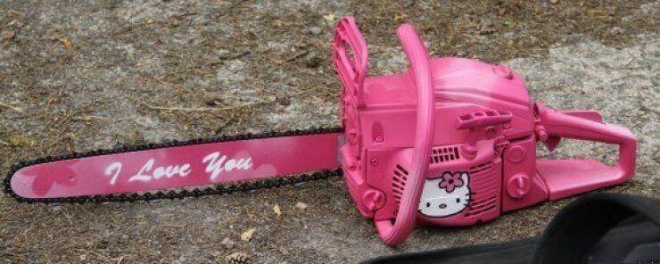cool random pics and photos - pink weapons - y I Love You