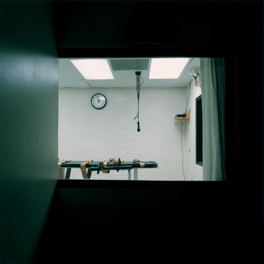 Lethal Injection Chamber From Family Witness Room, Parchman State Penitentiary, Parchman, Mississippi, 1998