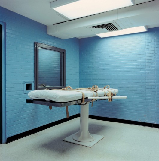 Lethal Injection Chamber, Texas State Prison, Huntsville, Texas, 1992
