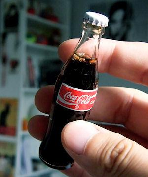 tiny coke bottles