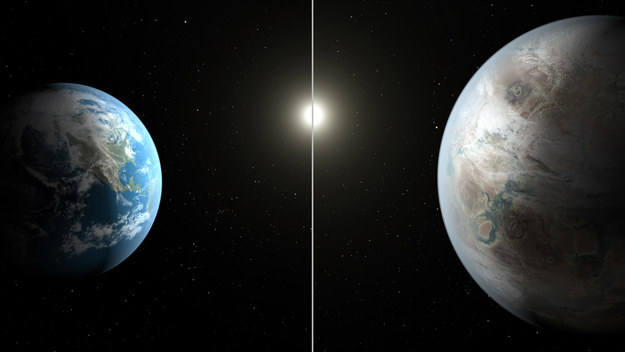 But if there is another species living on the planet, it will take us a while to reach them. Kepler-452b is 1,400 light-years away from Earth.