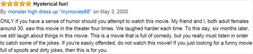 amazon reviews - handwriting - Hysterical fun! By monster high dress up "mymovies68" on Only if you have a sense of humor should you attempt to watch this movie. My friend and I both adult females around 30, saw this movie in the theater four times. We la