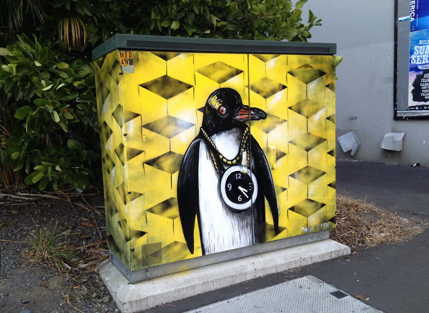 Check Out These Custom Painted Utility Boxes!