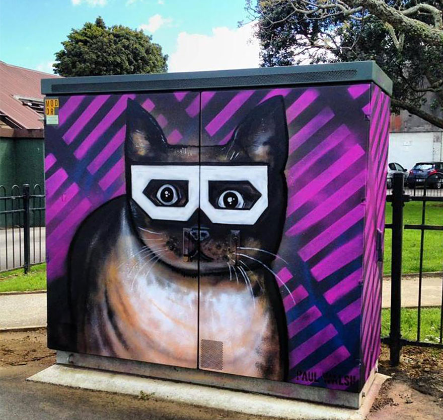 Check Out These Custom Painted Utility Boxes!
