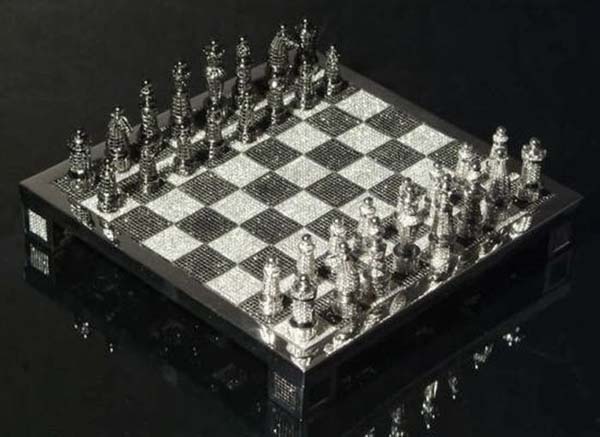 $9.8 Million Royale Diamond Chess Set.