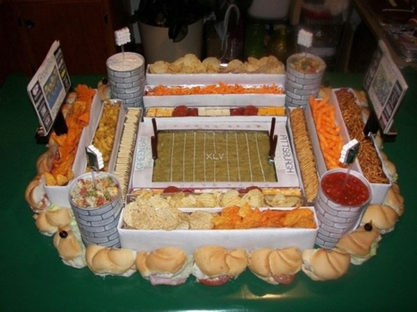 Cool Football Stadiums Made Of Food! - Gallery | eBaum's World