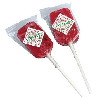 Tabasco Lollipops