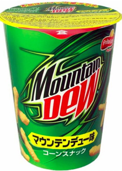 Mountain Dew Cheetos From Japan!