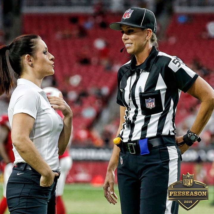 The First Female NFL Coach And The First Female NFL Official