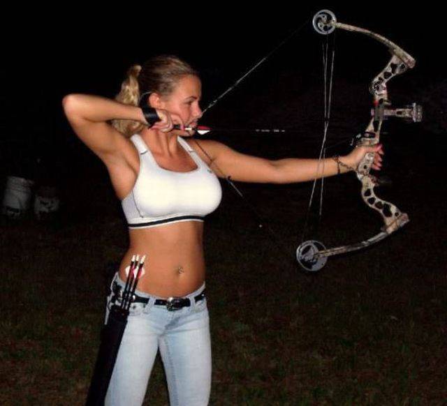 cool pic hot archery girl