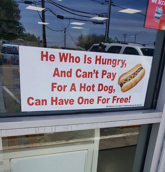car - We acce Snap He Who Is Hungry And Can't Pay For A Hot Dog, Can Have One For Free! Peter