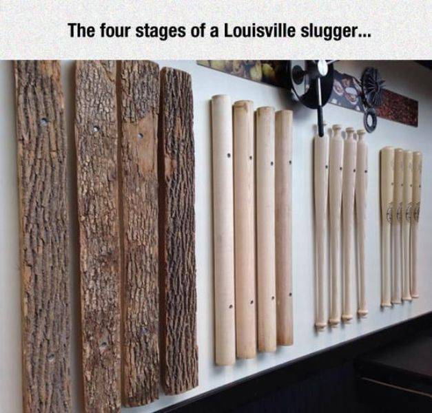 louisville slugger nubs - The four stages of a Louisville slugger...