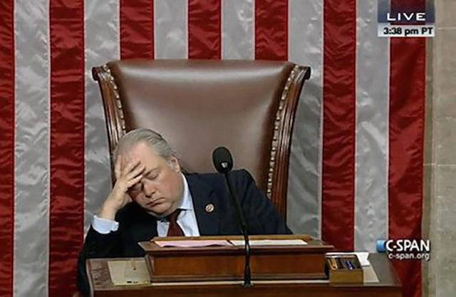 passed out sleeping congressman - Live Pt Kirana CSpan ospan.org