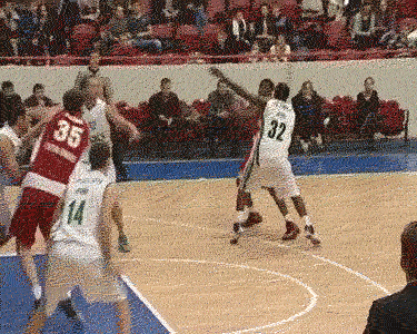 animation passing basketball gif