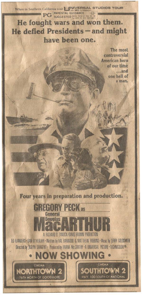 newspaper - When in Southern California visit Iniversal Studios Tour Parental Guidance Suggesio Waste He fought wars and won them. He defied Presidents and might have been one. The most controversial American hero of our time ...and one hell of a man. Fou
