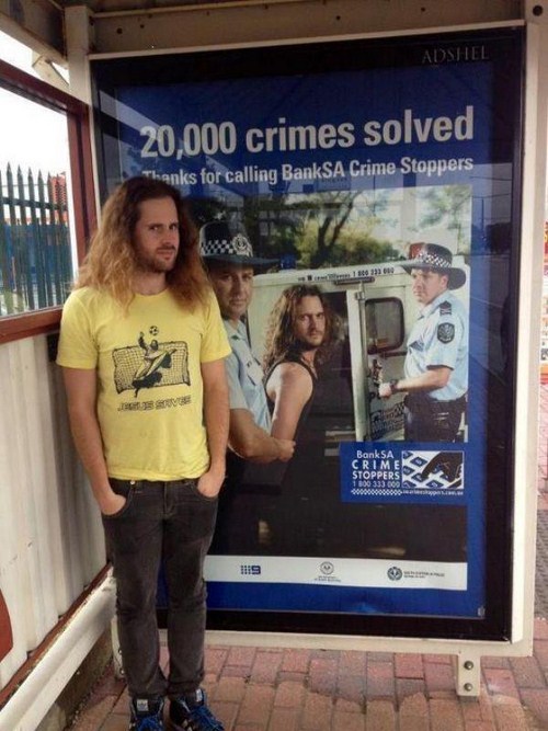 bus stop meme - Adshel | 20,000 crimes solved Thanks for calling BankSA Crime Stoppers, BankSA Crimeko Stoppers 000000000000 1119