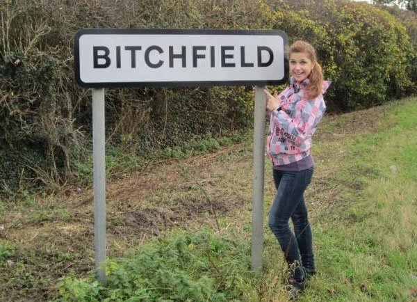 funny city names around the world - Bitchfield