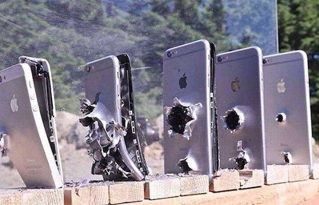 random pic iphone vs bullet