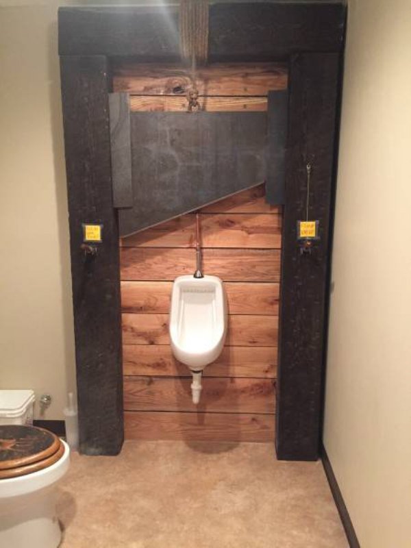 urinal guillotine