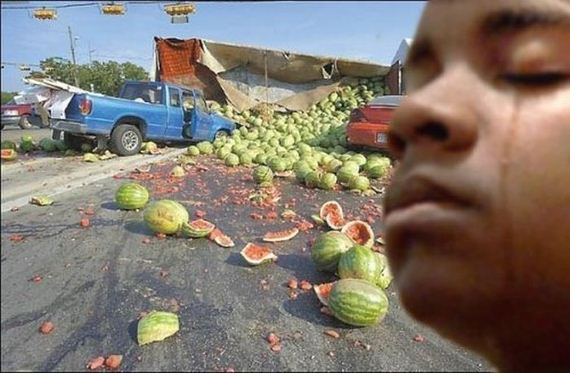 black people and watermelon