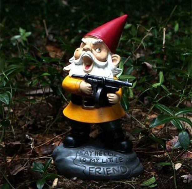 gnome say hello to my little friend - To My Litle Friend