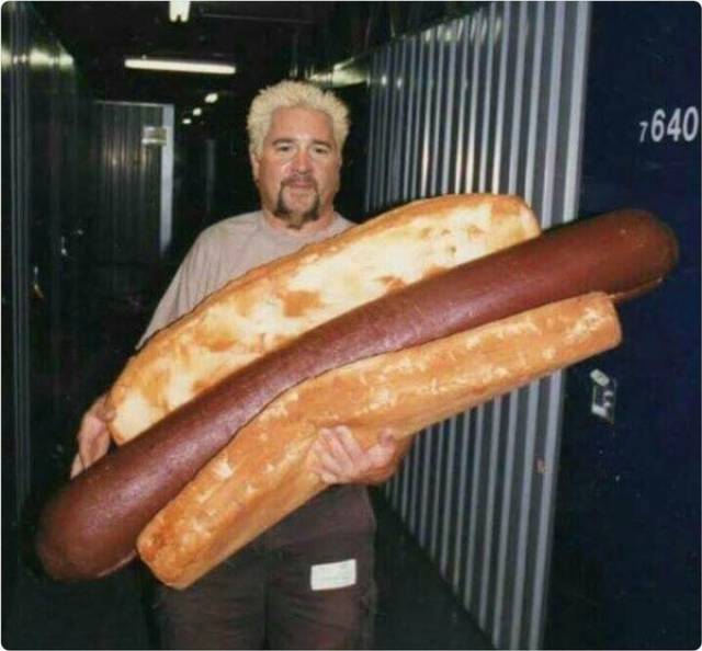 giant hot dog - 7640