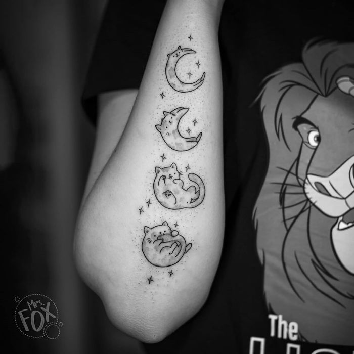 30 Cool Cat Tattoos Every Cat Owner Would Be Jealous Of