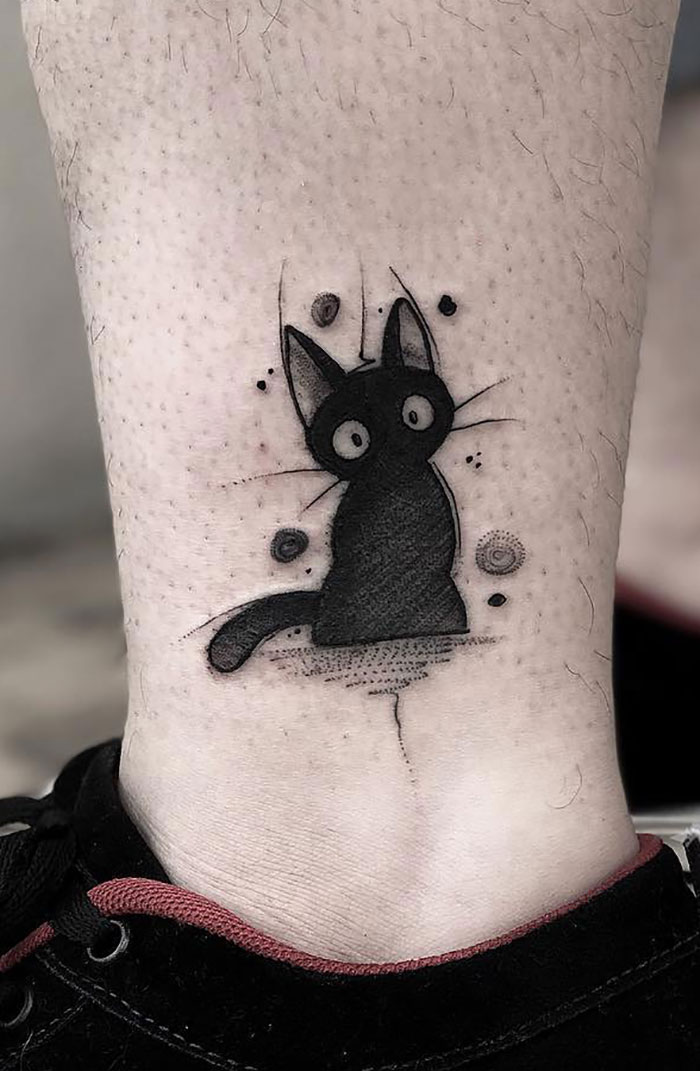 30 Cool Cat Tattoos Every Cat Owner Would Be Jealous Of