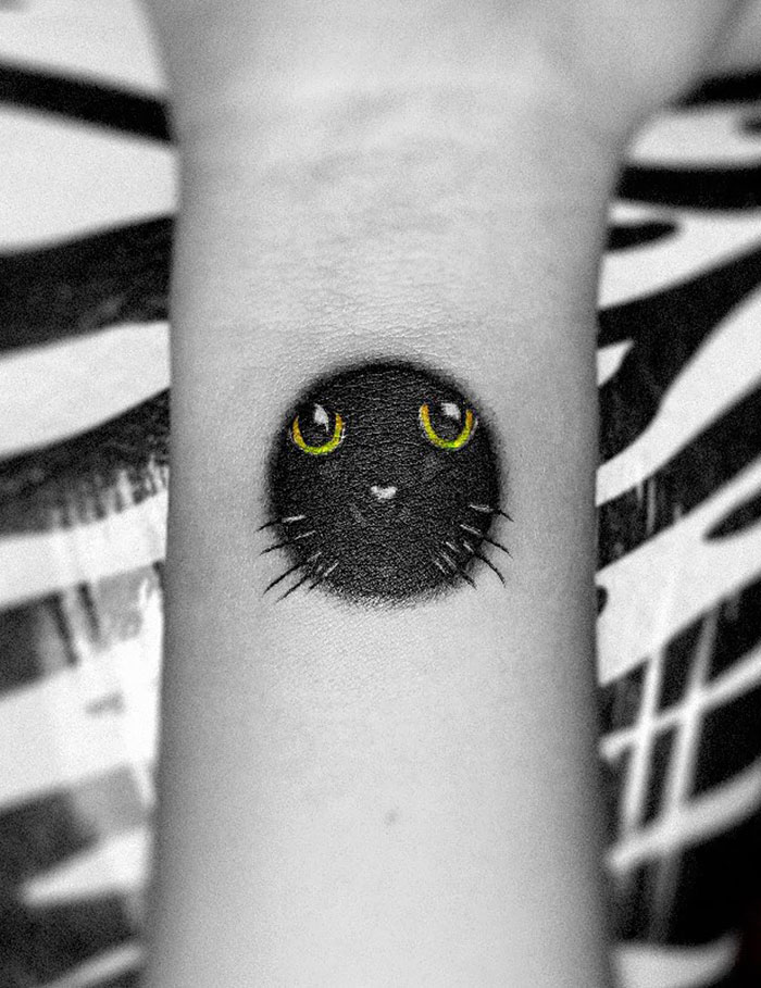 30 Cool Cat Tattoos Every Cat Owner Would Be Jealous Of