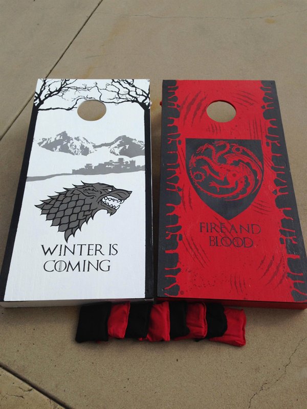 poster - Alvin Klieu Fire And Blood Winter Is Coming