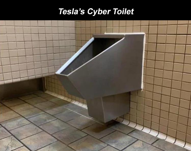 tesla cyber toilet - Tesla's Cyber Toilet