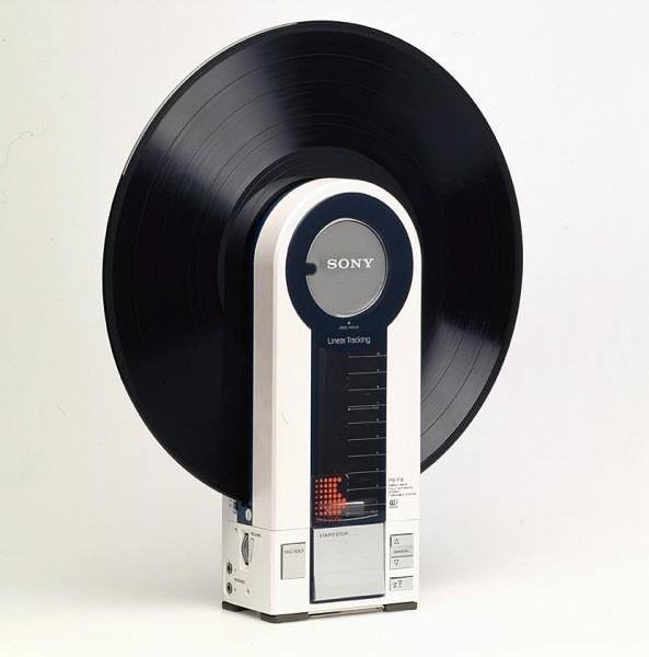 sony portable record player