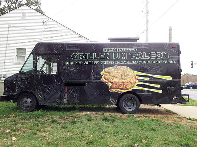 best food truck designs - Hammontree'S Grillenium Falcon Gourmet Grilled Cheese Sandwicnes Homemade Soups