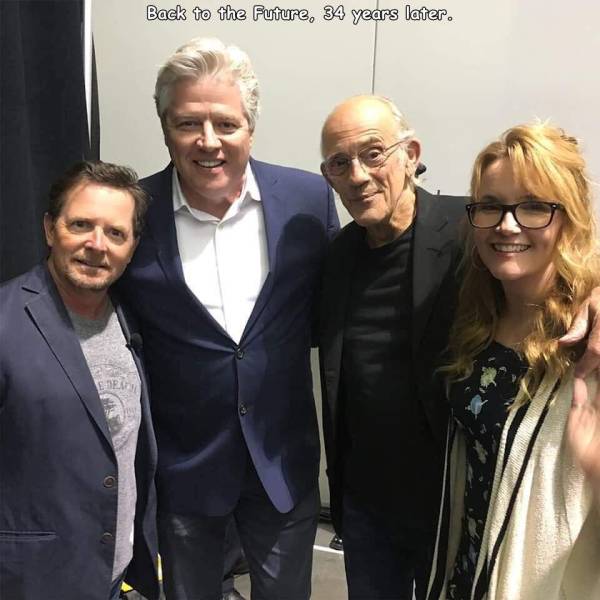 back to the future cast reunion - Back to the Future, 34 years later. Ex