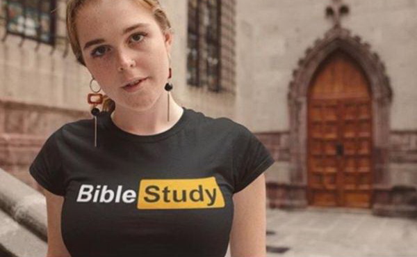 bible study shirt girl