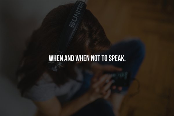 osama bin laden - Uunitra When And When Not To Speak.