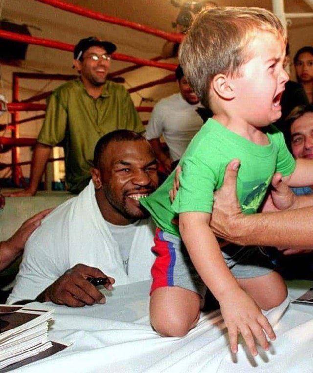 mike tyson as a child