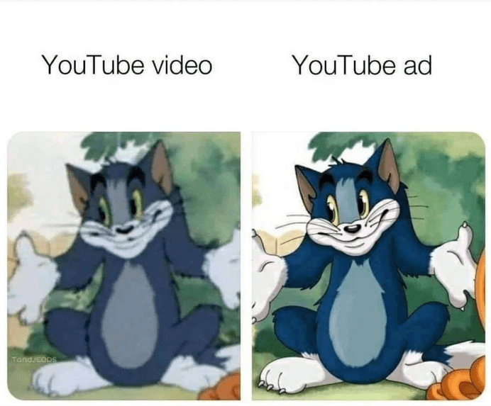 every action has an equal and opposite reaction meme - YouTube video YouTube ad TandJEODS