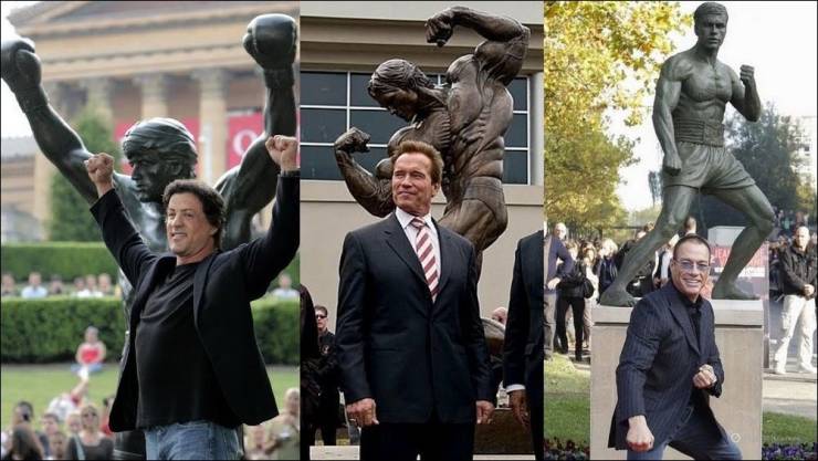 rocky balboa statue