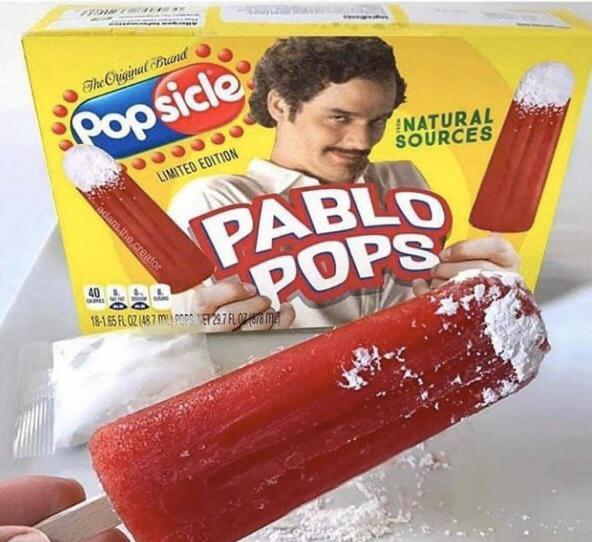 junk food - Pablo The Original Brand Popsicle Natural Sources Limited Edition 2. the creator Pops 18.1.65 Fl Oz 487 Mipa A7 Flotte me