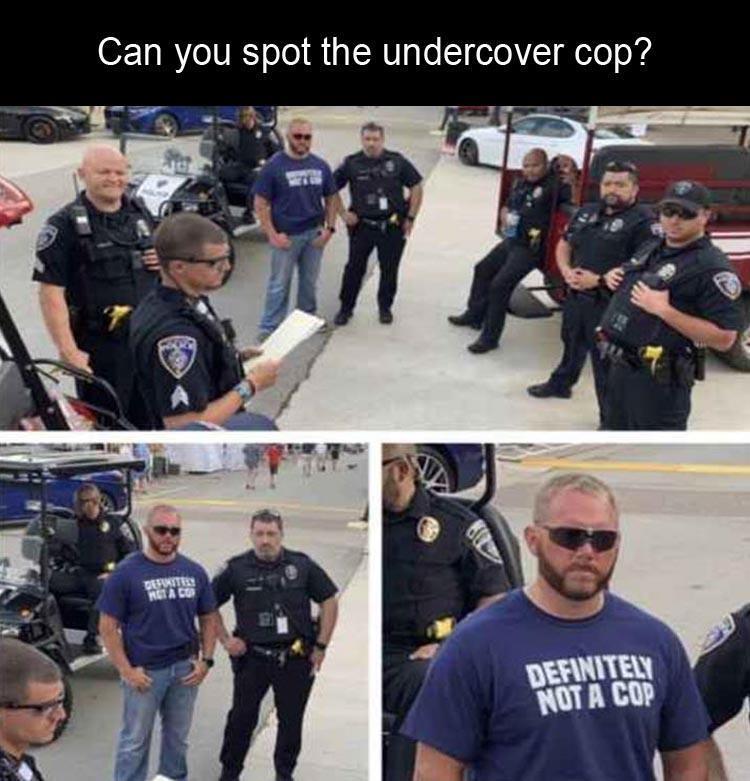 definitely not a cop shirt - Can you spot the undercover cop? Deputate Ruta Co Definitely Not A Cop