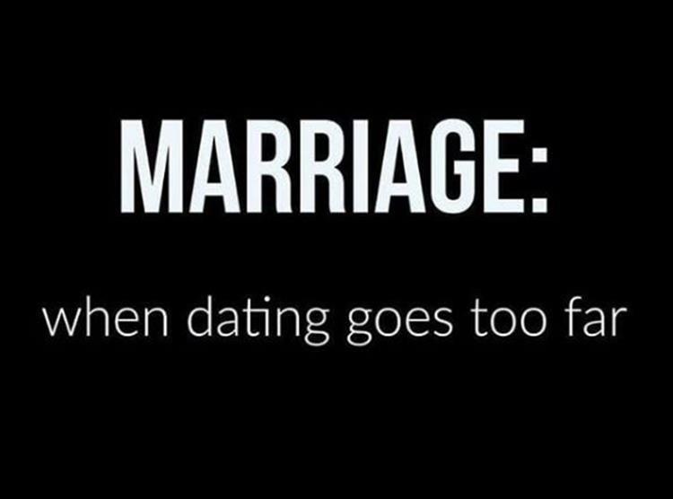darkness - Marriage when dating goes too far