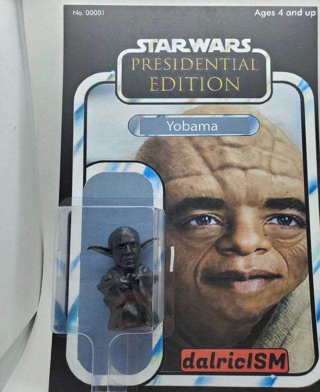 star wars presidential edition - No. 00001 Ages 4 and up Starwars. Presidential Edition Yobama dalricISM