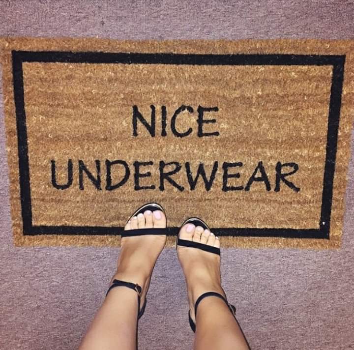 awesome door mats - Nice Underwear