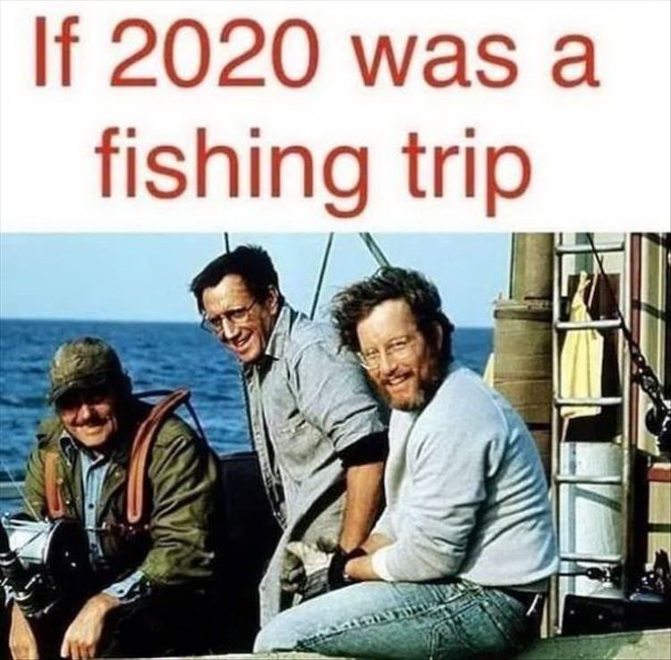 richard dreyfuss jaws - If 2020 was a fishing trip